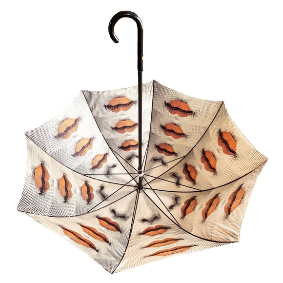 💥SOLD💥 FORNASETTI Vintage Bacio Lips Umbrella